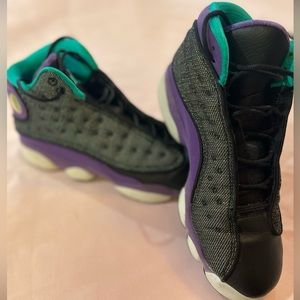 Big Girls Jordan Retro 13 Turquoise